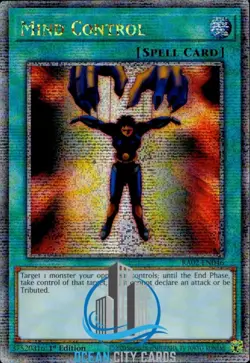Yugioh Mind Control RA02-EN046 Quarter Century Rare 1st Edition - Image 1