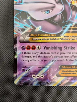 M Mewtwo EX 63/162 Mega Ultra Rare - XY Break Through - Pokemon TCG Card NM - Image 3