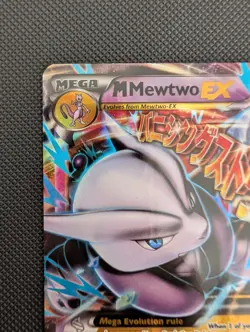 M Mewtwo EX 63/162 Mega Ultra Rare - XY Break Through - Pokemon TCG Card NM - Image 4