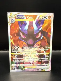 Pokemon SWSH291 Lucario VSTAR Sword & Shield Promo Card Sealed - Image 1
