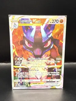 Pokemon SWSH291 Lucario VSTAR Sword & Shield Promo Card Sealed - Image 2