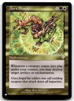 MTG Aura Shards (INV) U The List Reprints 233/350 LP - Image 1