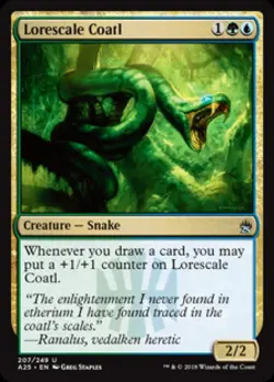 Lorescale Coatl - Near Mint MTG Masters 25 - Image 1