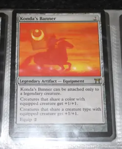 MTG Konda's Banner Champions of Kamigawa Magic the Gathering - Image 1
