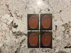 Mtg The Rack x4 - Magic the Gathering The Rack Revised Rack Playset Played - Image 2