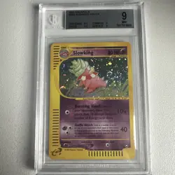 Slowking Holo Rare H22/H32 Aquapolis Beckett 9 WOTC Vintage Pokemon  - Image 1