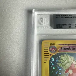Slowking Holo Rare H22/H32 Aquapolis Beckett 9 WOTC Vintage Pokemon  - Image 3
