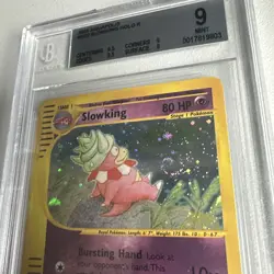 Slowking Holo Rare H22/H32 Aquapolis Beckett 9 WOTC Vintage Pokemon  - Image 8