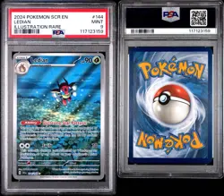 2024 POKEMON SCR EN-STELLAR CROWN ILLUSTRATION RARE #144 LEDIAN PSA 9 - Image 1