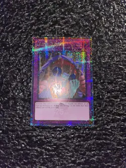 Yugioh! Skill Drain RA02-EN077 Quarter Century Secret Rare 1st Edition Near Mint - Image 1