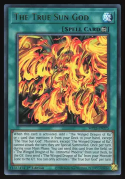 The True Sun GodÂ - MP22-EN275 - Ultra Rare - 1st Edition Yugioh - Image 1