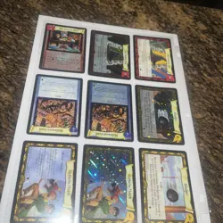 Harry Potter 2001 TCG Foil & Base Card Lot Of 9 Harry Potter Warner Bros. Lot 13 - Image 9
