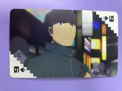 Anime Playing Card Durarara!! Kadota Kyohei 9 of Spades 2010 Japanese F/S - Image 1