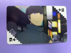 Anime Playing Card Durarara!! Kadota Kyohei 9 of Spades 2010 Japanese F/S - Image 3