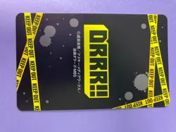 Anime Playing Card Durarara!! Kadota Kyohei 9 of Spades 2010 Japanese F/S - Image 6
