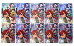 Gundam card Resource Suletta Mercury Aerial  RP-009 P V Jump Promo 10 Set - Image 1