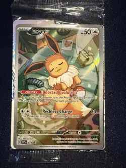 PokÃ©mon TCG Eevee 173 Holo Promo Prismatic Evolutions Sealed Card - Image 1