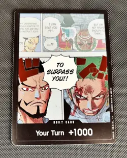DON!! Card (Mihawk & Zoro) Double Pack Set Vol. 3 One Piece To Surpass You - Image 1