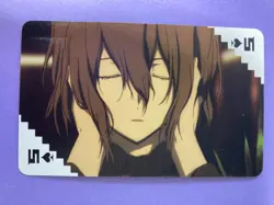Anime Playing Card Durarara!! Anri Sonohara 5 of Spades 2010 Japanese F/S - Image 2