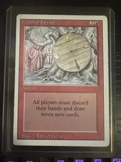 MTG Wheel Of Fortune | Revised Edition | HP - Image 1