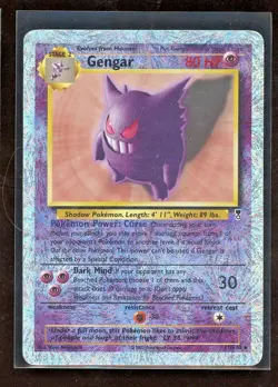 2002 Pokemon Legendary Collection Gengar 11/110 WOTC Reverse Holo Foil - Image 1