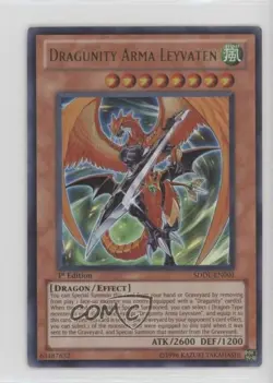 Dragunity Arma Leyvaten 1st Ed. YuGiOh Legion Structure Deck #SDDL-EN001 00jz - Image 1