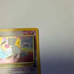 MEW #9 Black Star Promo WOTC HOLO Pokemon Card 1999-2000 RARE! - Image 15