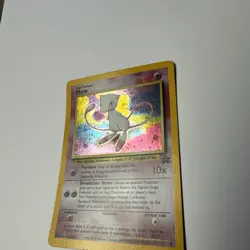 MEW #9 Black Star Promo WOTC HOLO Pokemon Card 1999-2000 RARE! - Image 6