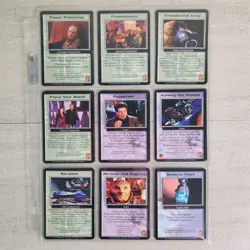 Babylon 5 CCG Card Lot - 90+ Assorted Cards in Sleeves Rare & Uncommon Included - Image 10