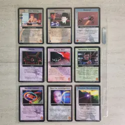 Babylon 5 CCG Card Lot - 90+ Assorted Cards in Sleeves Rare & Uncommon Included - Image 11