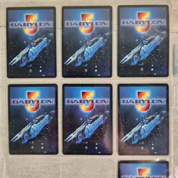 Babylon 5 CCG Card Lot - 90+ Assorted Cards in Sleeves Rare & Uncommon Included - Image 2