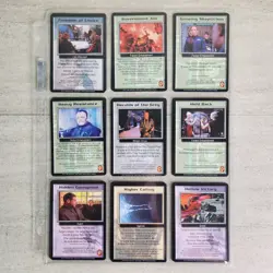 Babylon 5 CCG Card Lot - 90+ Assorted Cards in Sleeves Rare & Uncommon Included - Image 6