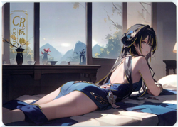 ❤️RUAN MEI - Goddess Story Waifu Card SAKURA DANCE 2 Waifu A6 CR-016 Anime Card - Image 4