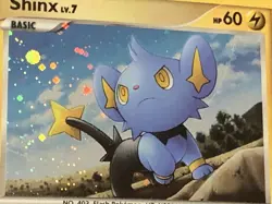Shinx Rainbow Holo 2007 +2 Shinx + 2 Luxio + Lightning Energy Pokémon Cards NM - Image 16