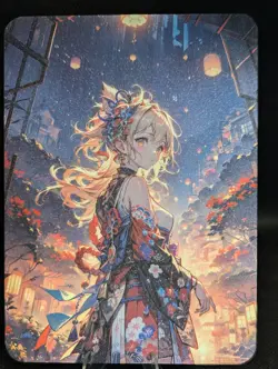 Yoimiya Genshin Impact Hot & Spicy Goddess Story Waifu A6 Card Anime - Image 3