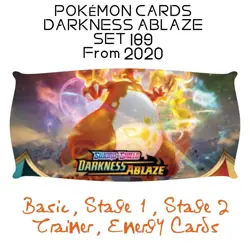 POKEMON CARDS Darkness Ablaze Set 189 2020 Choose Select FREE POST - Image 52