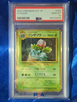 PSA 10 Charizard Venusaur Blastoise Classic Collection Japanese Pokemon Card Set - Image 3