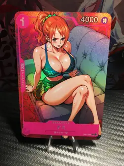 Waifu Cards One Piece Nami Goddess Story CCG Anime Card Waifu Cheerleader - Image 3