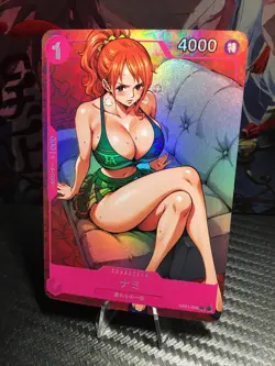 Waifu Cards One Piece Nami Goddess Story CCG Anime Card Waifu Cheerleader - Image 4