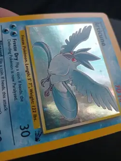 Pokémon TCG Articuno Fossil Holo Card 2/62 Unlimited Rare, LP Condition - Image 4