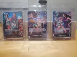 One Piece-PSA Magazine Promo Card set-Sealed Monkey D Luffy, Boa Hancock, Shanks - Image 9