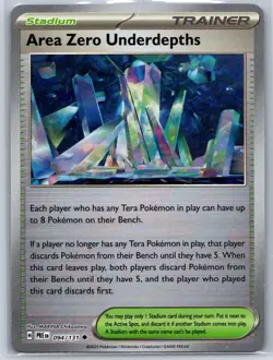 Area Zero Underdepths - Pokeball - Prismatic Evolutions PRE 094/131 Pokemon Card - Image 1
