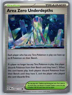 Area Zero Underdepths - Pokeball - Prismatic Evolutions PRE 094/131 Pokemon Card - Image 2