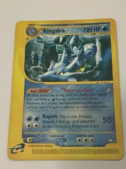 Kingdra 19/147 NM- E-Series Aquapolis Rare Non Holo Pokemon Card - Image 8