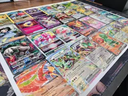 Pokémon TCG 100 Card Lot 20+ Holos 💥3 V VMAX VSTAR EX GX 💥VINTAGE💥 - Image 2