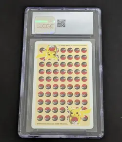 1998 POKEMON STADIUM YELLOW VERSION PLAYING CARDS JOKER SLOWPOKE CGC 10 - Image 2