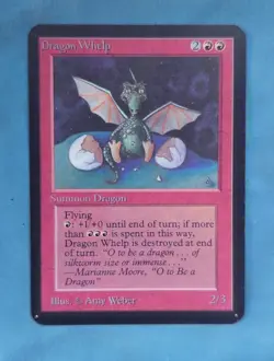 DRAGON HELP - MtG ALPHA - Magic the Gathering card LP/PL - Image 11