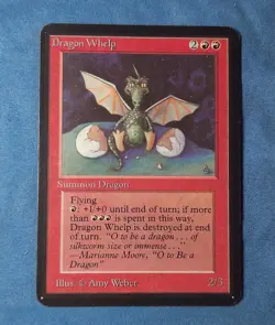 DRAGON HELP - MtG ALPHA - Magic the Gathering card LP/PL - Image 20