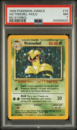 Victreebel Holo PSA 7 NM 1999 No Symbol Jungle Pokemon Card - Image 1