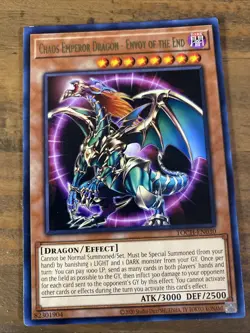 Chaos Emperor Dragon - Envoy of the End (CR) TOCH-EN030 Toon Chaos-Unlimited Edition Unlimited - Image 2
